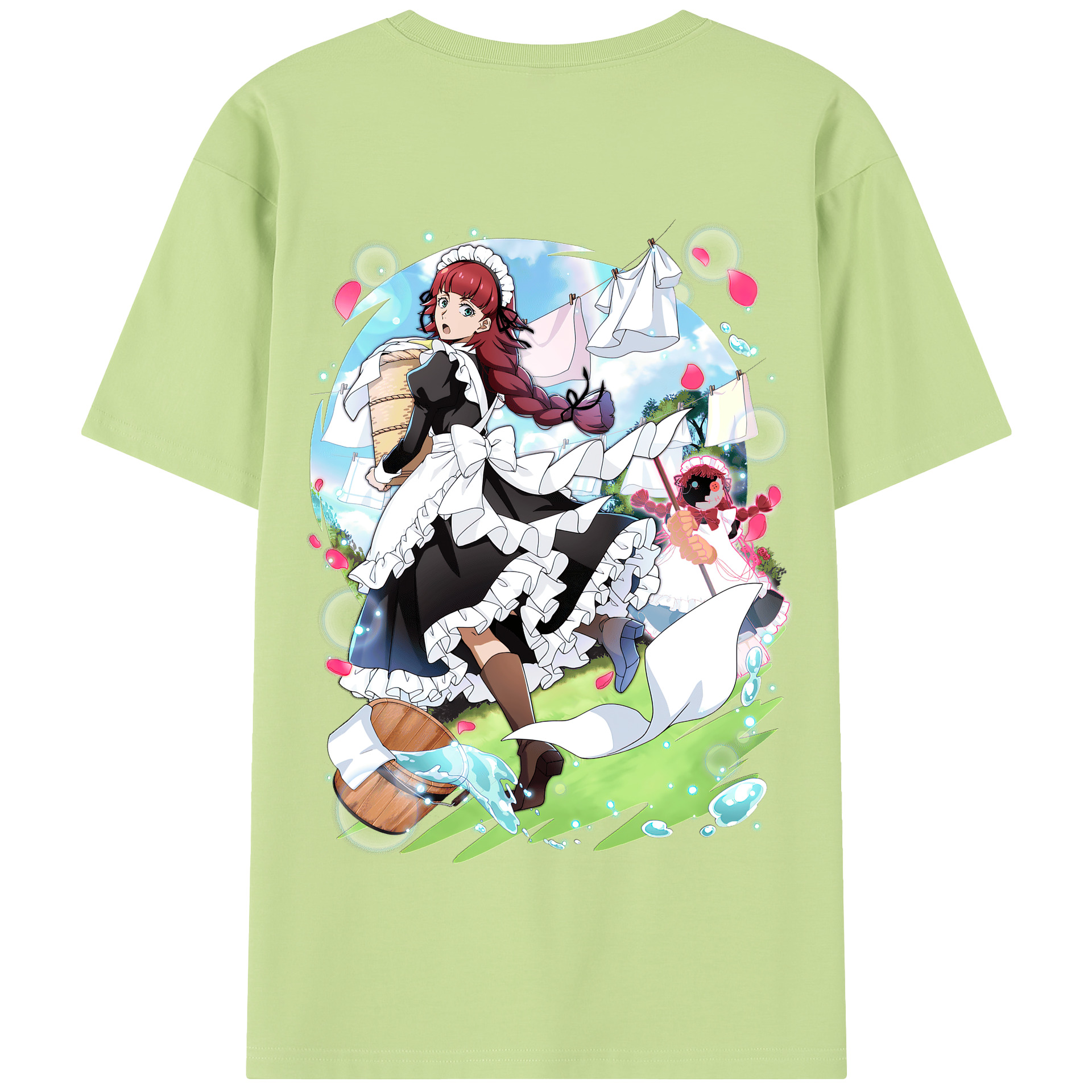 （画像用） 文豪ストレイドッグス Bungo Stray Dogs 綿100％半袖Tシャツ（背面プリント）